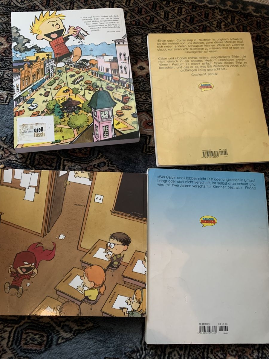 BD: CALVIN und HOBBES 5 Comics – D'occasion à Uster par bek_v2ct 5