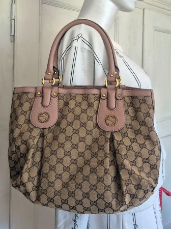 Gucci GG Canvas Scarlett Tote Bag, Vintage