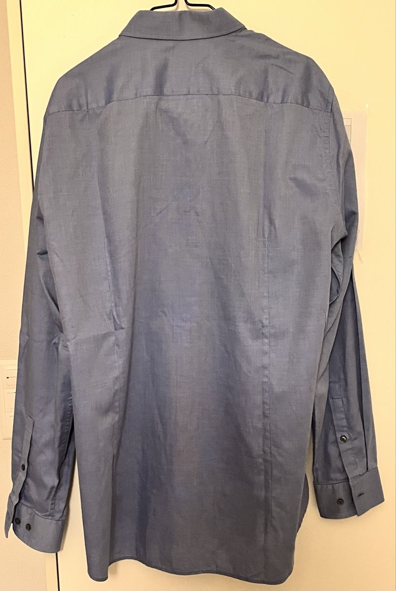 Strellson Hemden: Chemise bleue Strellson – Gebraucht aus Fribourg von Obiwan22 1