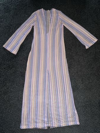 Strandkleid Missoni-Style, Boho, Ibiza-Style Gr.L