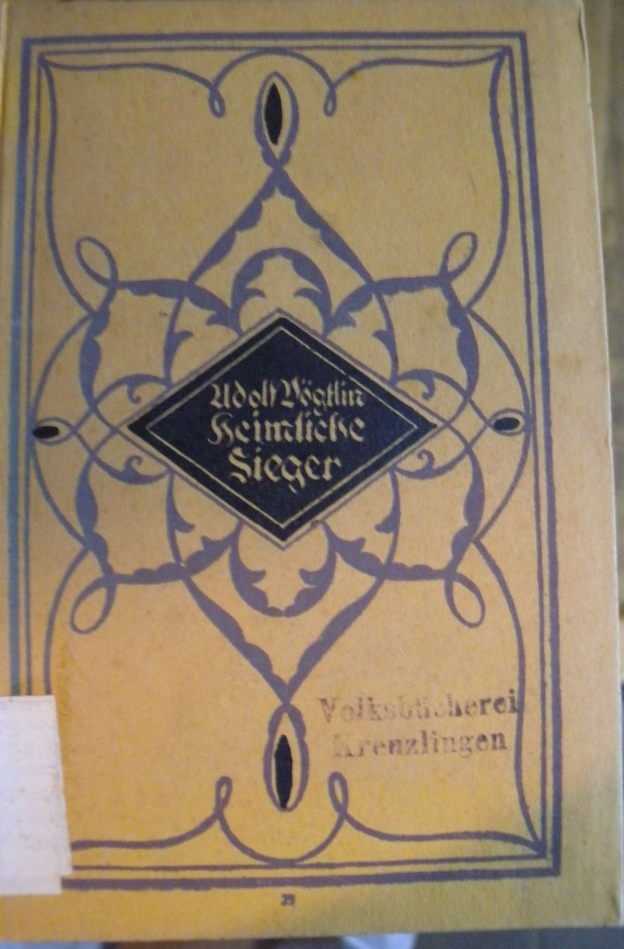 Libri: Antikes Buch "Heimliche Sieger" von Adolf Vögtlin – Usato da Hauenstein venduto da davia72