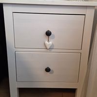 Nachttisch Hemnes weiss, von Ikea