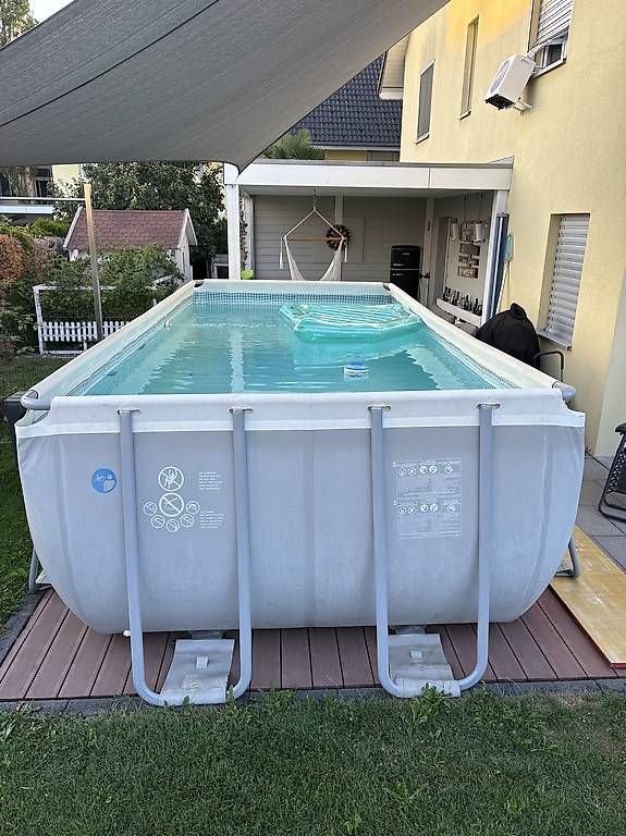 Intex Schwimmbad: Grosser Intex Pool mit WP – Gebraucht aus Sarmenstorf von Tinkao10