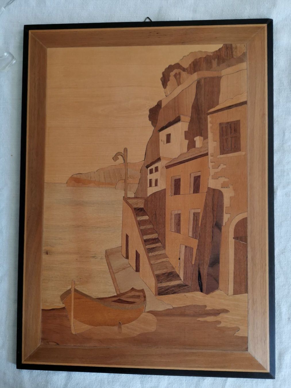 Foto & Immagini: Intarsienbild aus Holz – Usato da La Tour-de-Peilz venduto da minipuce123
