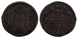 Luzern Rappen 1789  /244