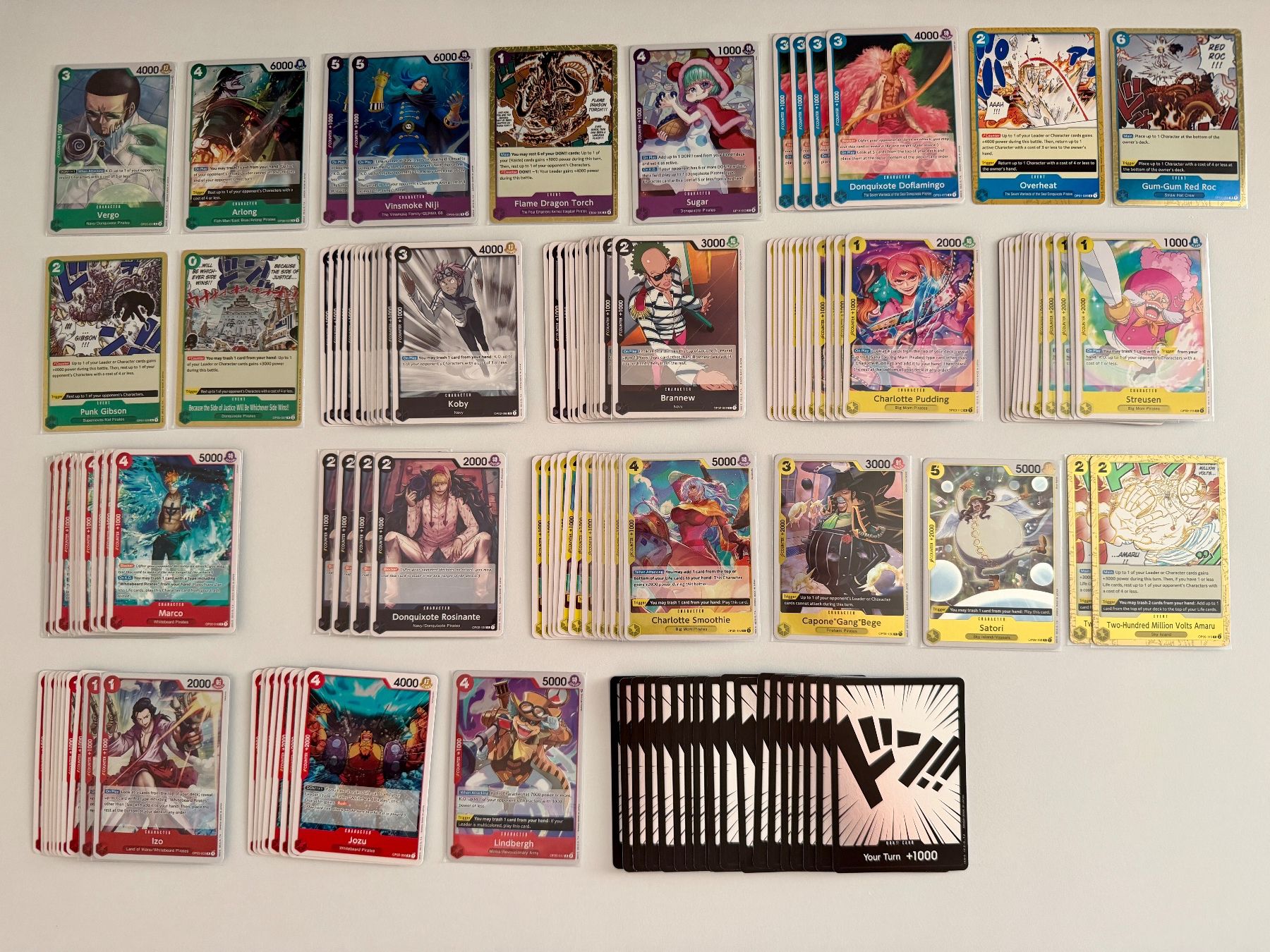 Bandai Carte collezionabili: One Piece Rare 100+ Bundle und folierte DON!! – Nuovo (secondo la descrizione) da Buochs venduto da Lesaimen