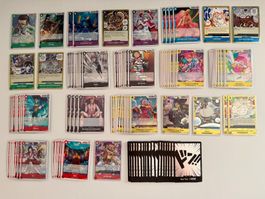 One Piece Rare 100+ Bundle und folierte DON!!