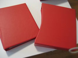 "BIELLA", FDC - Album mit 25 Taschen, Occasion