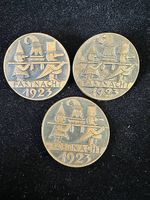 3 x Fasnacht Basel Kupfer 1923