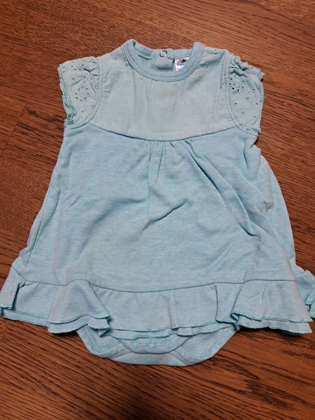 Vestiti & Gonne: Kleid hellblau mit Body Gr. 62/68 – Usato da Hirzel venduto da larissagschwend