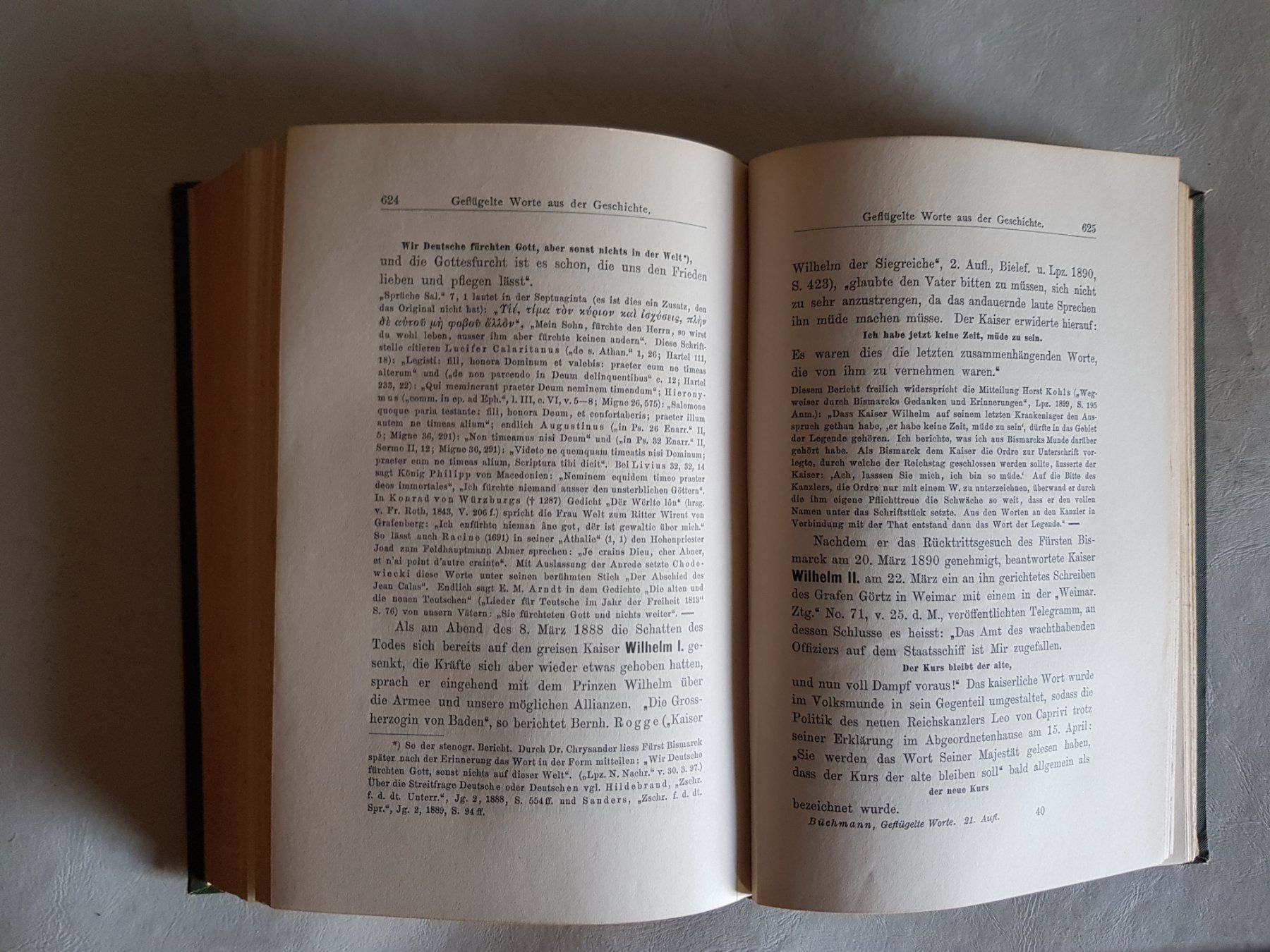 Libri: Geflügelte Worte - Georg Büchmann - 1903 – Usato da Walterswil BE venduto da Lonitti 3