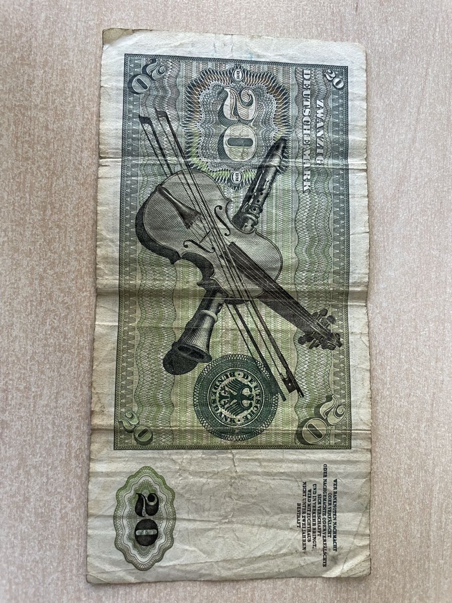 Billets de banque: 20 Deutsche Mark Note – D'occasion à Zürich par Campi1000 1