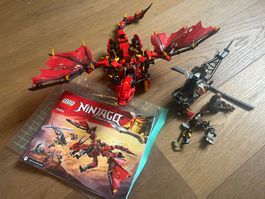 LEGO Mutter der Drachen 70653, Ninjago rot Ninja Top