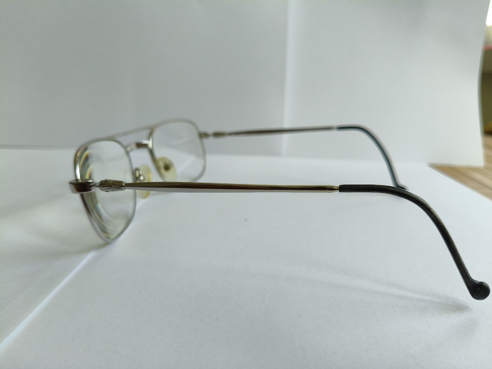 Dunhill Occhiali & Lenti: Alfred Dunhill Spectacles Vintage, Silver Frame 53[]21 – Usato da Zürich venduto da sha_vw65 1