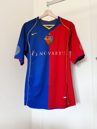 Vintage FC Basel Nike 2004-2006 Heim Trikot