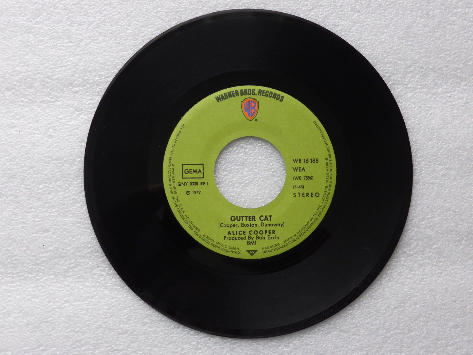 Schallplatten: Vinyl Single   ALICE COOPER – Gebraucht aus Küssnacht am Rigi von Mondkinder 2