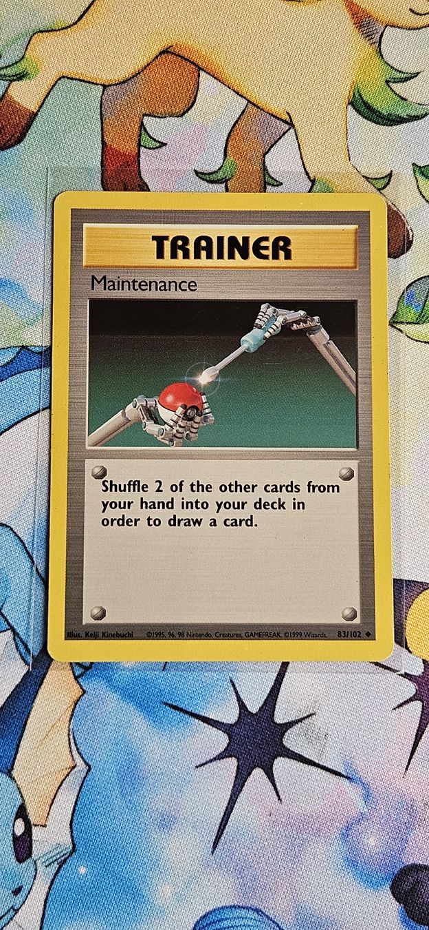 Pokémon Carte collezionabili: Maintenance 83/102 – Usato da Belp venduto da Ginus85
