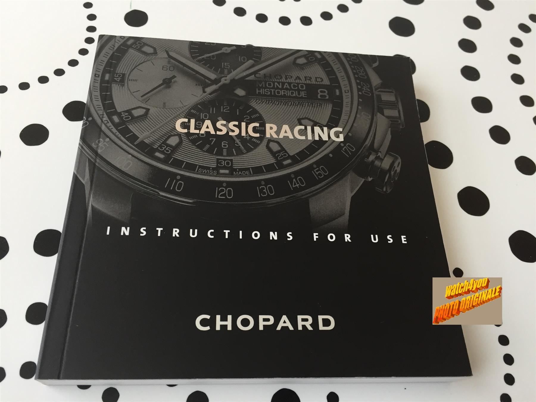 Documenti: CHOPARD ORIG. - OPERATING CLASSIC RACING - MILLE MIGLIA ETC – Nuovo (secondo la descrizione) da Epalinges venduto da dream-watch