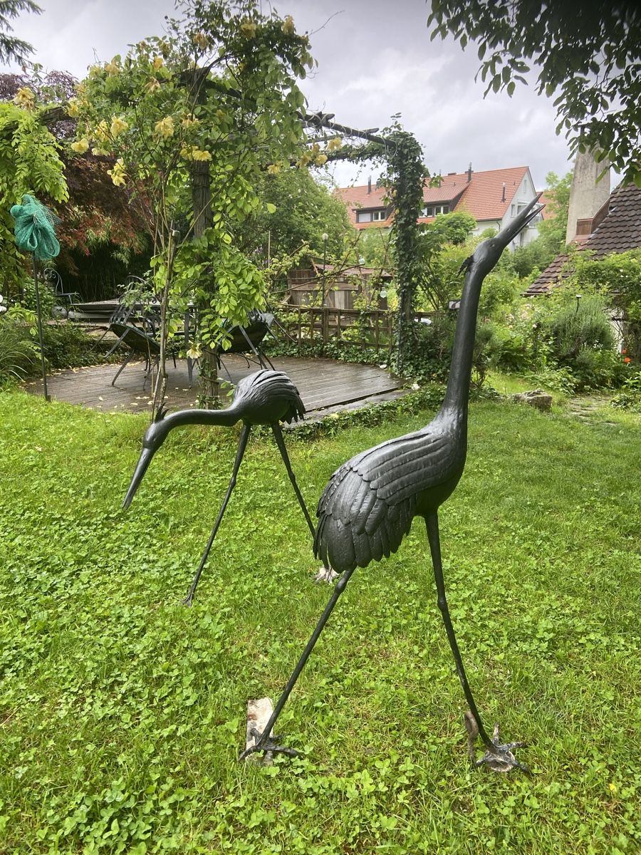 Sculture & Statue: Handgeschmiedete Reiher – Usato da Schinznach Dorf venduto da Soba 2