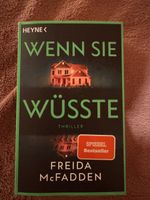 Buch Wenn sie wüsste von Freida McFadden Thriller Heyne