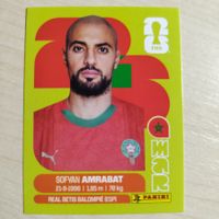 Sofyan AMRABAT, MAR 10, Panini WM 2026