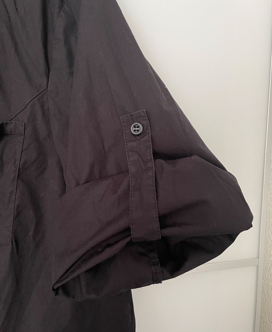 Camicette: Längere schwarze Bluse/ Hemd, Grösse XL – Usato da Gümligen venduto da soleil149 3