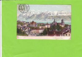 Lausanne et les Alpes