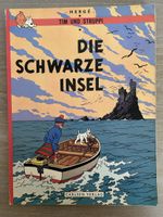 Tim und Struppi Die schwarze Insel 8. Auflage 1977         
