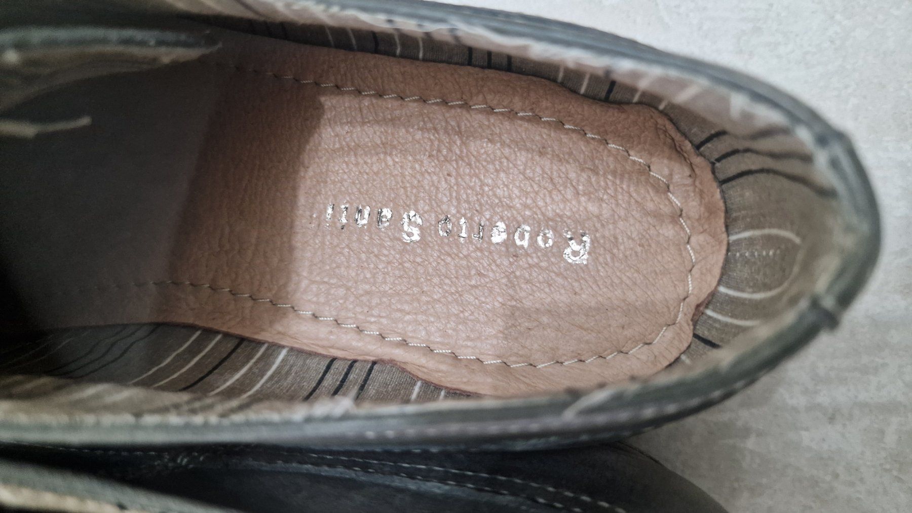 Roberto Santi Herrenschuhe: GRAU LEDER SCHUHE GR:43  GÜNSTIG – Gebraucht aus Waldenburg von suzukibl 6