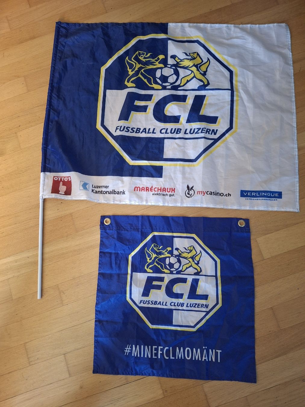 Drapeaux: FCL Fahne und Schals – D'occasion à Adligenswil par Raju