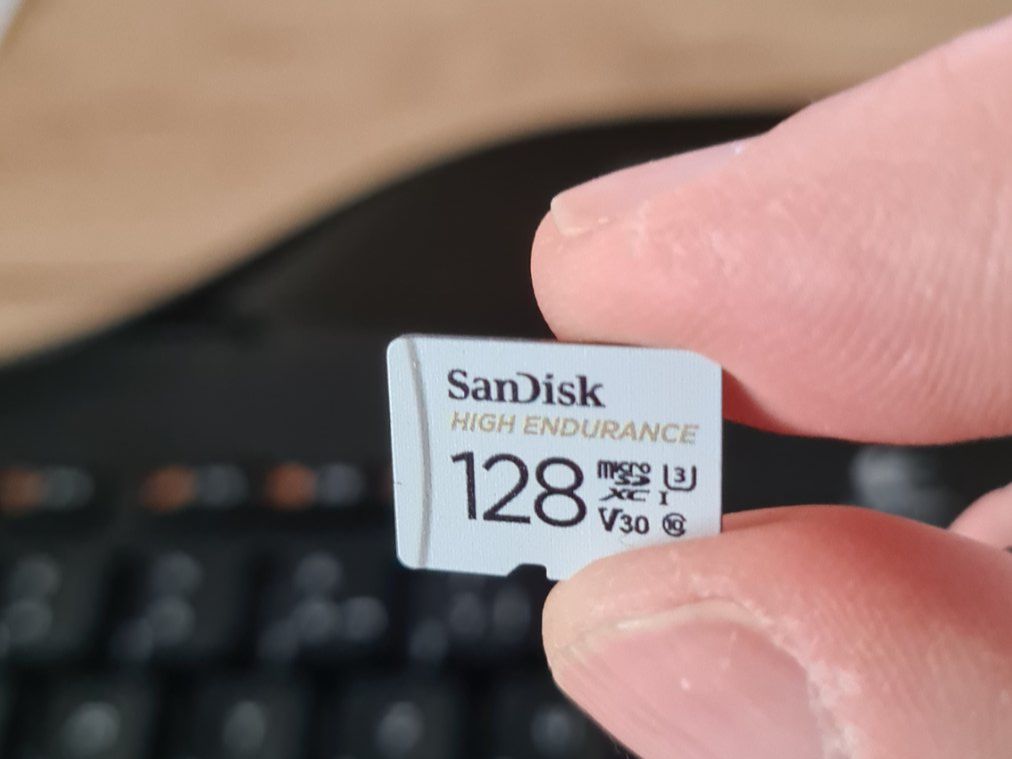 Sandisk Schede di memoria: SANDISK High Endurance 128 GB, microSDXC – Usato da Stettlen venduto da Billthekid 1