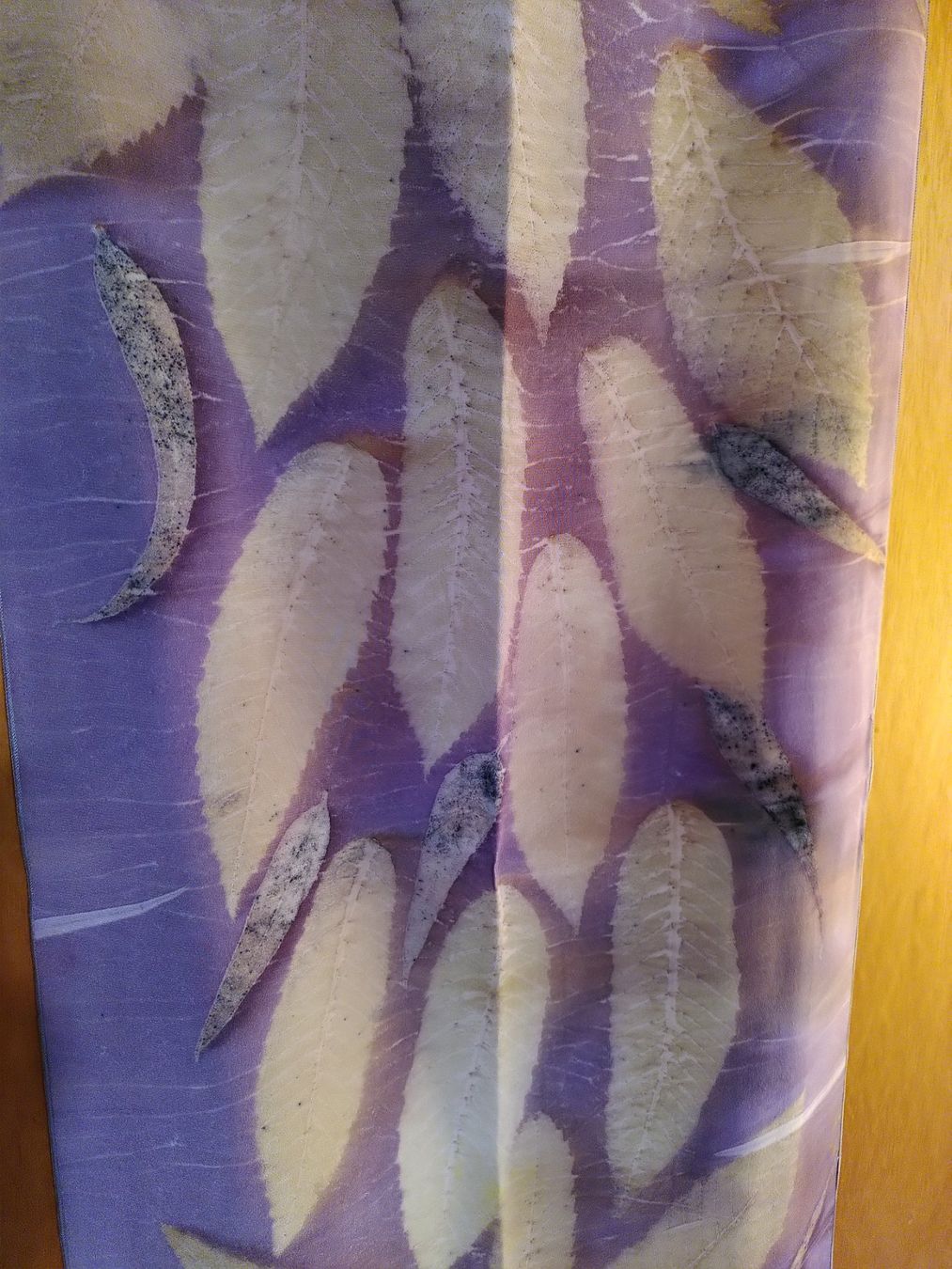 Foulard & Sciarpe: Foulard in seta tecnica ecoprint – Nuovo (secondo la descrizione) da Comano venduto da Maura 8