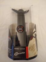 New! Wine Saver Concerto Vacuum Pump with Stopper