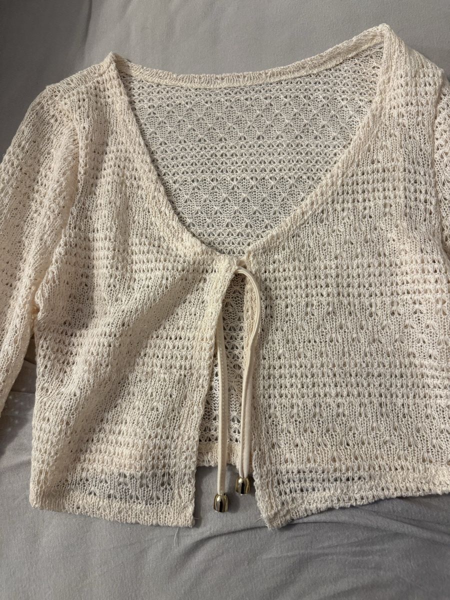 Bolero: Damen Strickjacke Creme - Grösse S – Nuovo (secondo la descrizione) da Oberhofen Thun'see venduto da ClaudiaKelesh 2