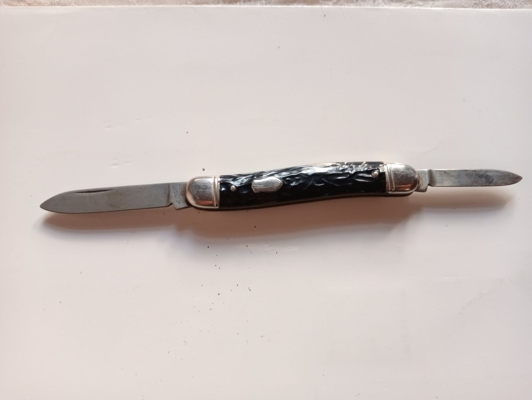 Taschenmesser: Vintage oder Antik Richards Sheffield Taschenmesser schwarz – Gebraucht aus Oberdorf BL von Barocki888 5