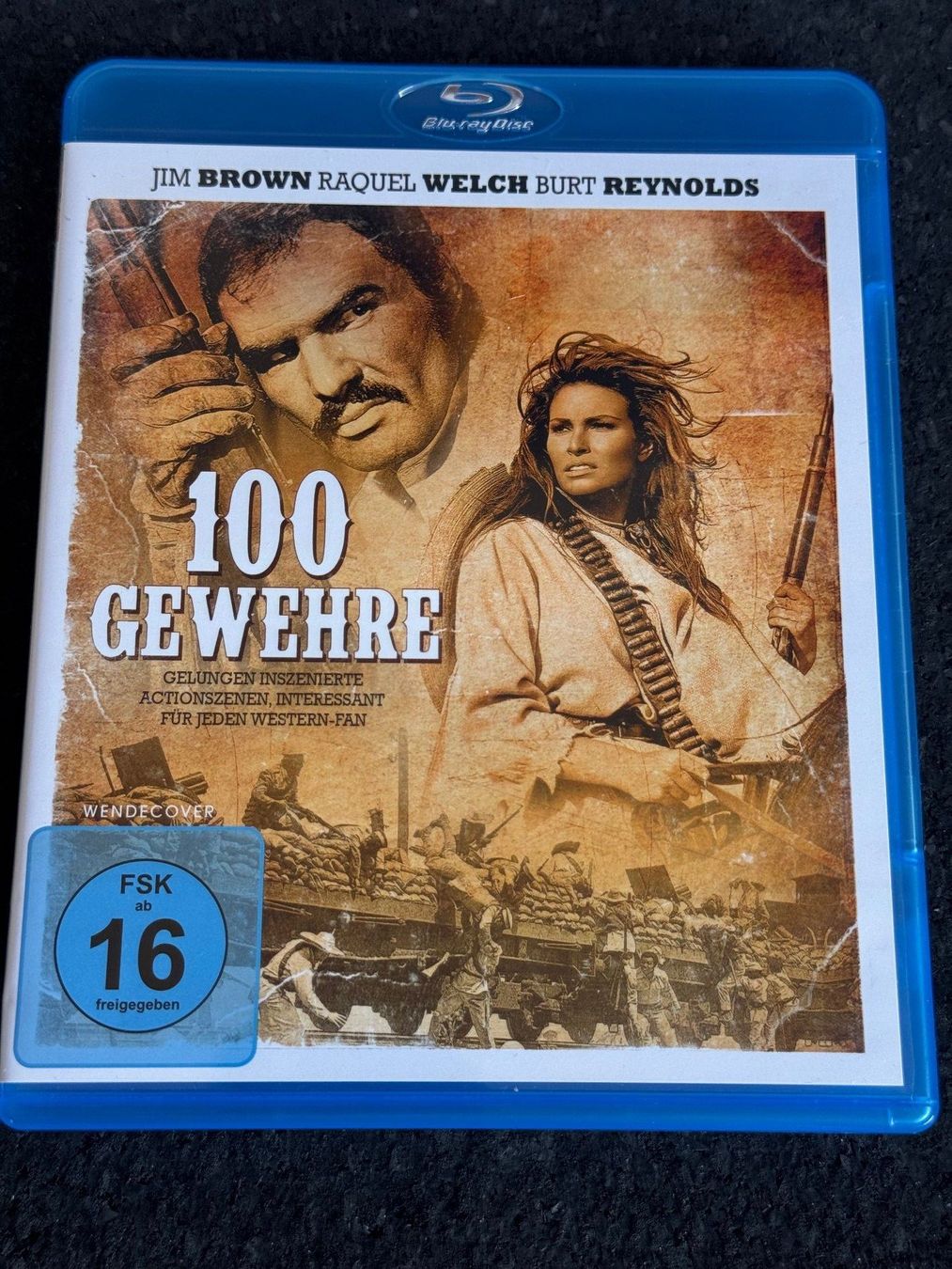 Tutti i DVDs: 100 Gewehre Western Blu-ray Disc DE/EN – Usato da Fribourg venduto da tschjoly