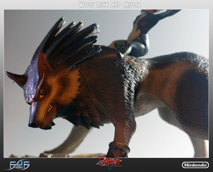 Nintendo Statuette: First 4 Figures Wolf Link and Midna Exclusive – Nuovo (secondo la descrizione) da Sumiswald venduto da dulik94 2