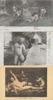 Erotik 3 AK um ca. 1910  Motiv  alle sehr gut erhalten