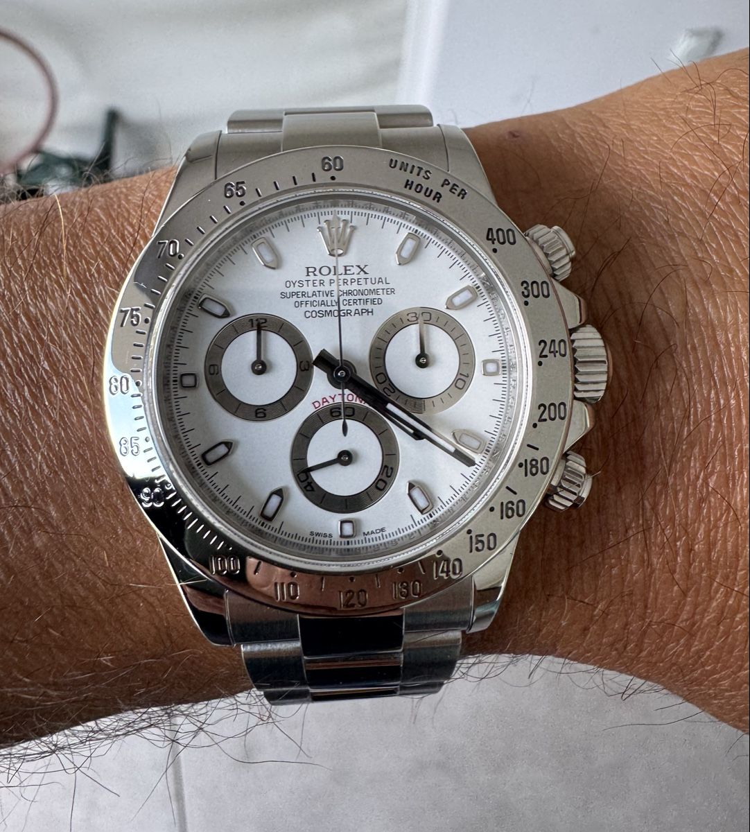 Rolex Montres: Rolex Daytona APH aus 2013 mit Schweizer Papiere – D'occasion à Chur par lucretiawatches