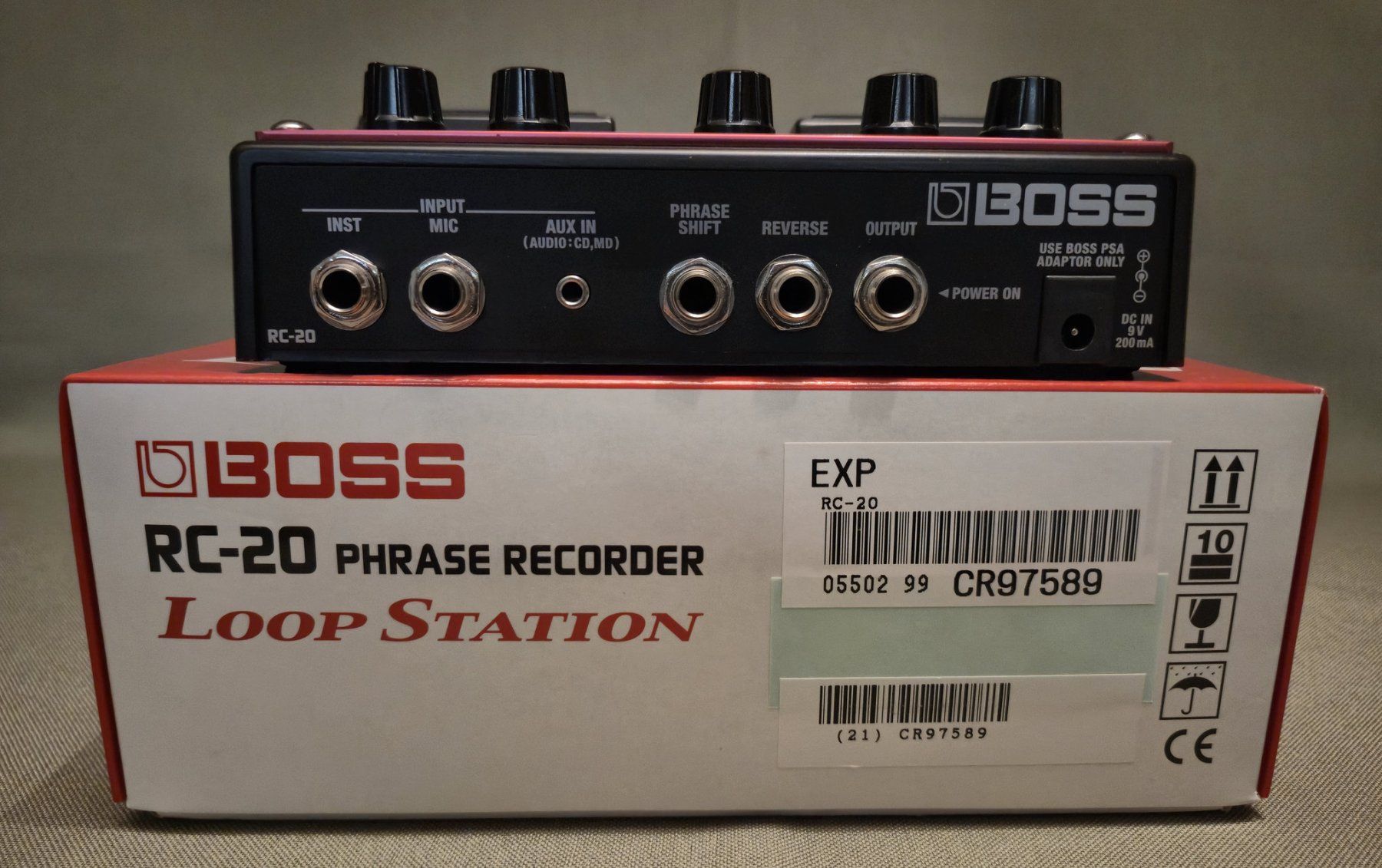 Strumenti musicali: Boss RC-20  Phrase Recorder 5 1/2Min – Usato da Jona venduto da brackets 2