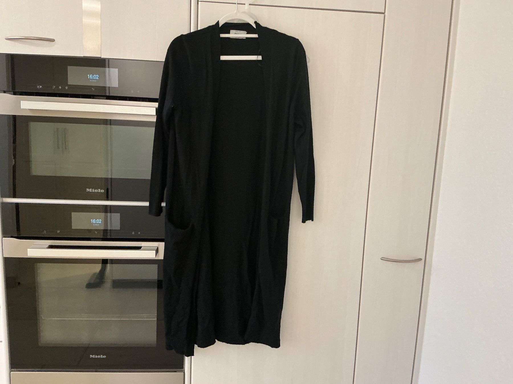 Only Cappotti: Schwarzer Strickmantel, Gr. S – Usato da Würenlos venduto da Tina48 1