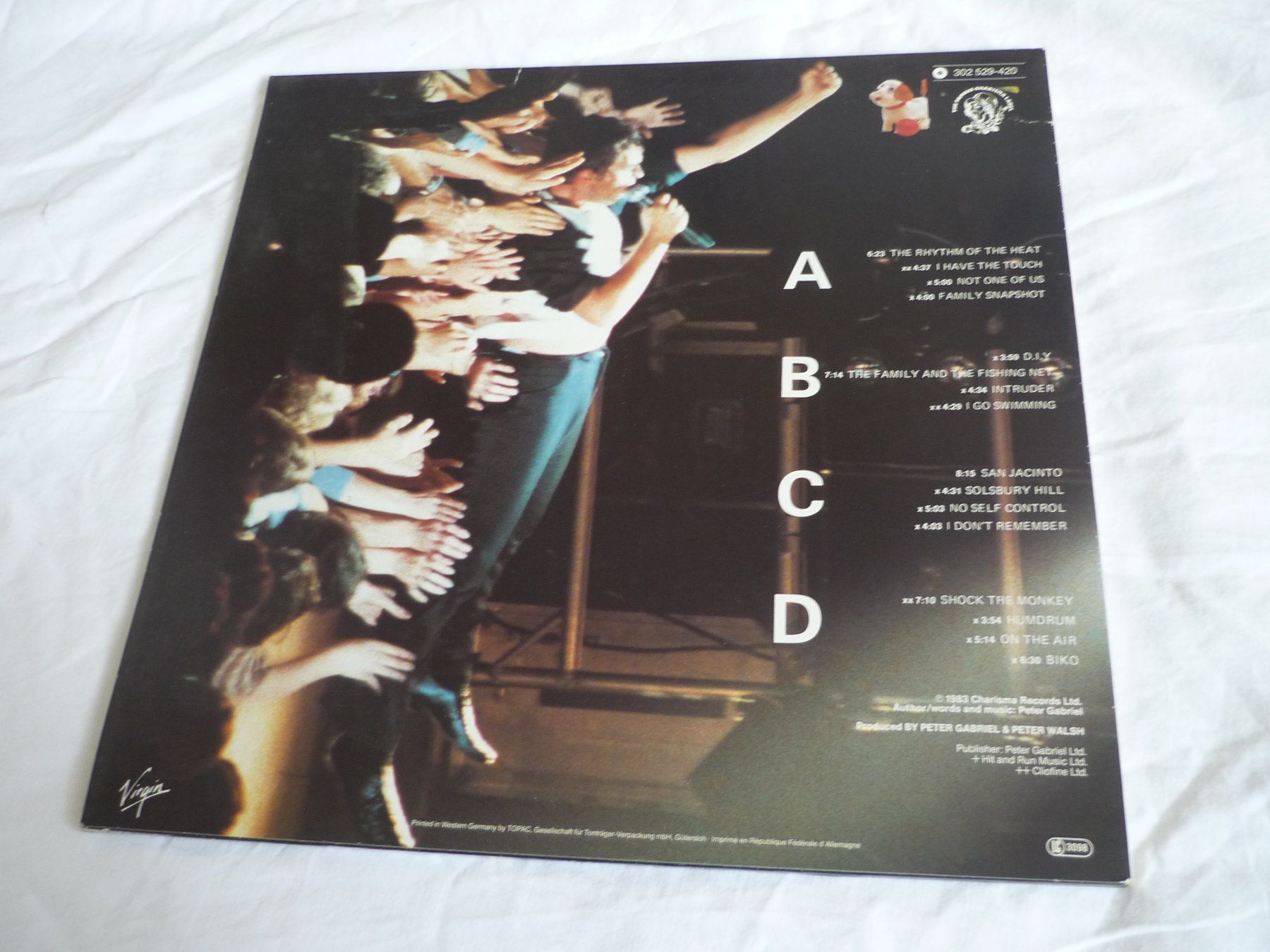 Dischi in vinile: Rare Vinyl 80s  - Peter Gabriel - Plays Live - Charisma – Usato da Beringen venduto da Flatretriever 1