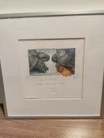 Bild Schildkröten gerahmt Unikat