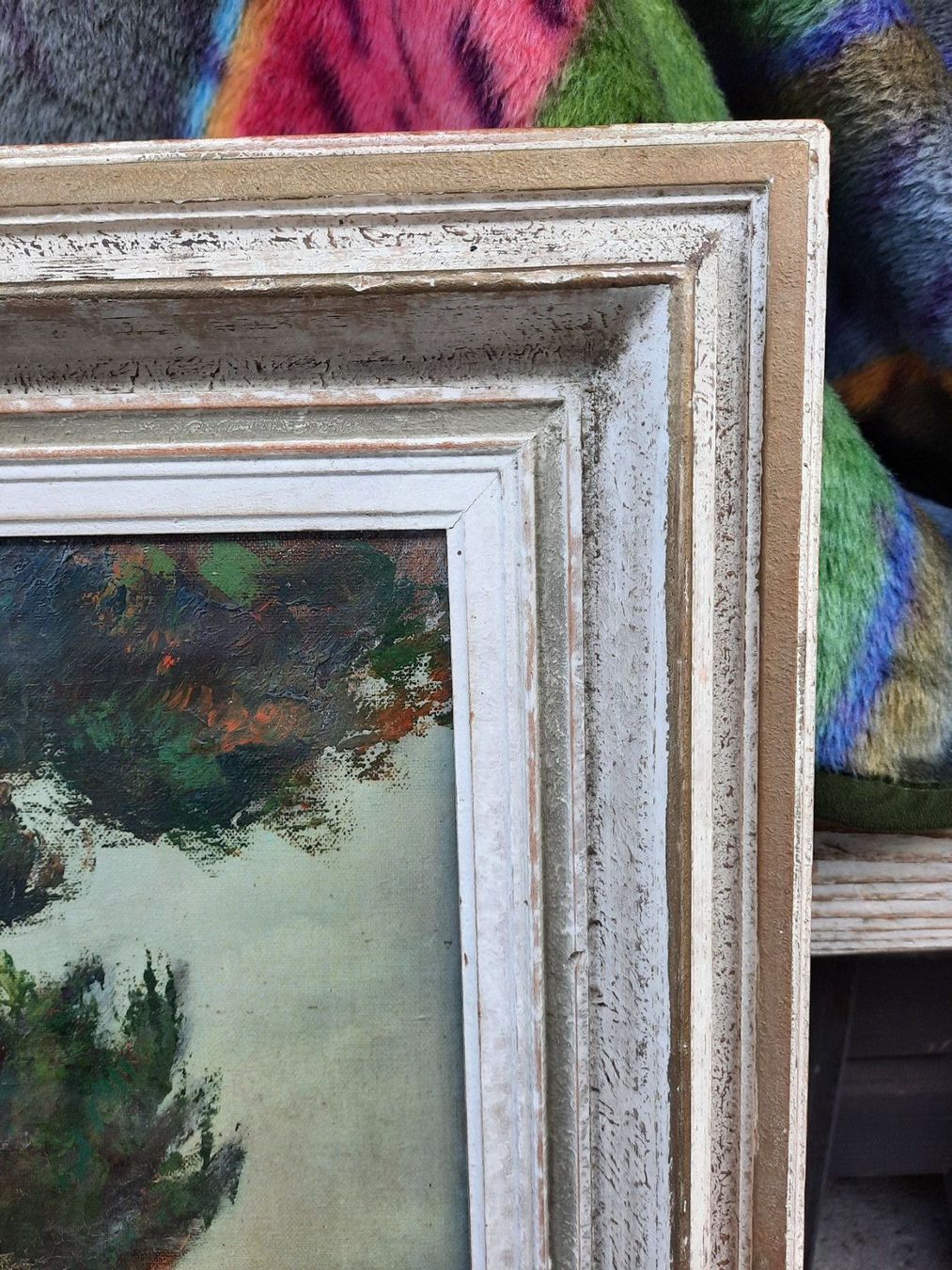 Dipinti: Landschaft, Öl auf Leinwand, J. WILLER – Usato da Weinfelden venduto da JoeBaer 5