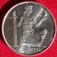 5 Franken Wehranleihe Pro Patria 1936 Silber