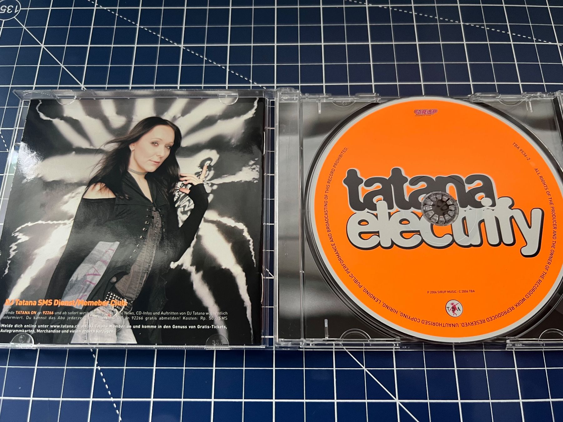 CD: Tatana – Electrify – Usato da st.gallen venduto da sophiephie 1