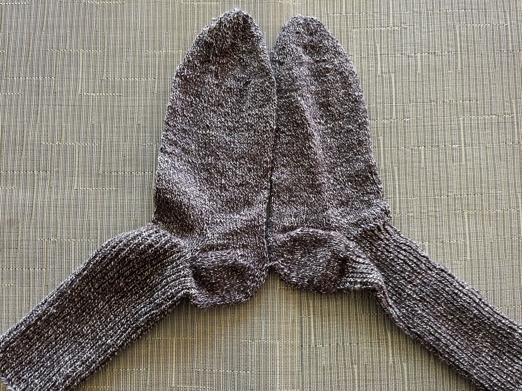 Calze: Warme, handgestrickte Socken, ca Grösse 39/40 – Nuovo e nell'imballaggio originale da Baar venduto da Aatina 2