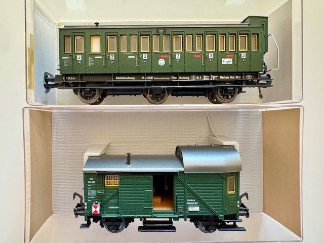 Fleischmann Modellini di ferrovie: Sammlung Güterwagen, Fleichmann Spur HO – Usato da Clarens venduto da toutrouge 2
