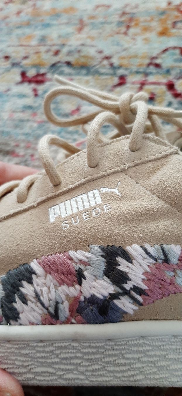 Puma Scarpe da donna: puma suede sunfade stitch – Nuovo e nell'imballaggio originale da Montreux venduto da Sorabest 2