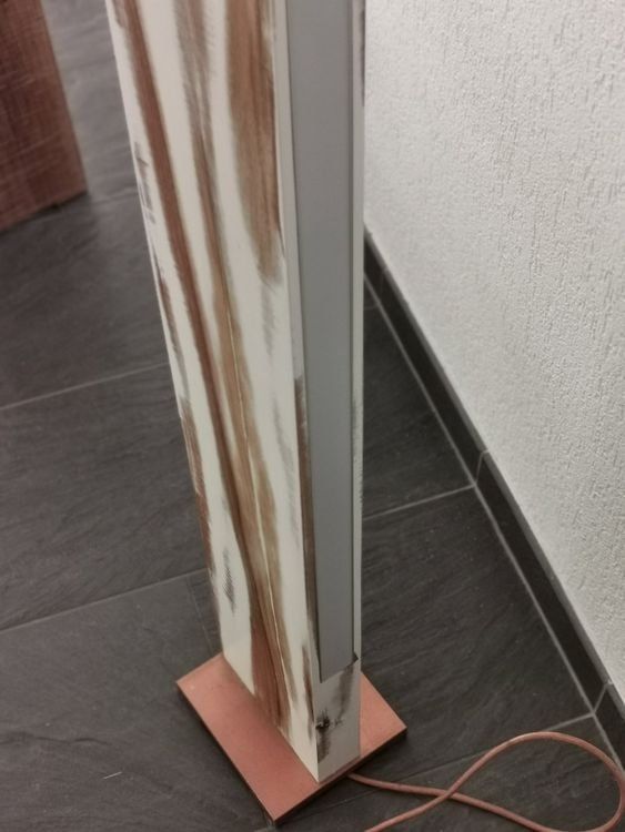 Lampade: Stehleuchte im Shabby Chic Look – Nuovo (secondo la descrizione) da Kestenholz venduto da cvx_889vv 5